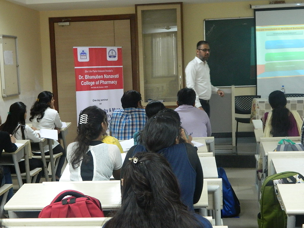 One Day Seminar on "Chromatography and Mass Spectrometry: An Industry Perspective" 1st October, 2016